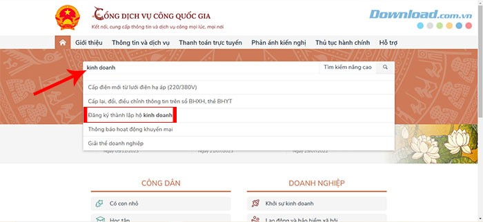 Hướng dẫn đăng ký hộ kinh doanh online đơn giản, nhanh chóng