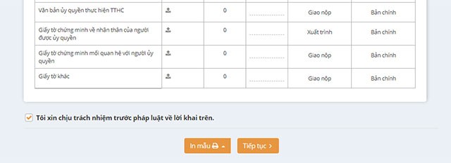 Xác nhận thông tin đăng ký