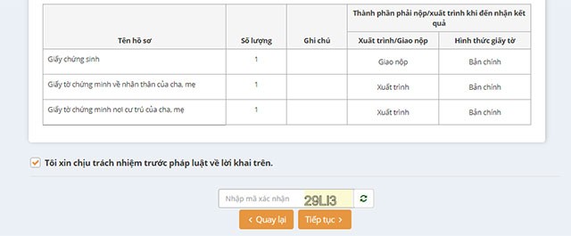 Hoàn tất đăng ký Dịch vụ công thành phố Hà Nội