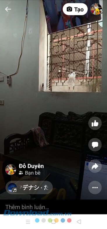 Video Facebook Reel đã được đăng