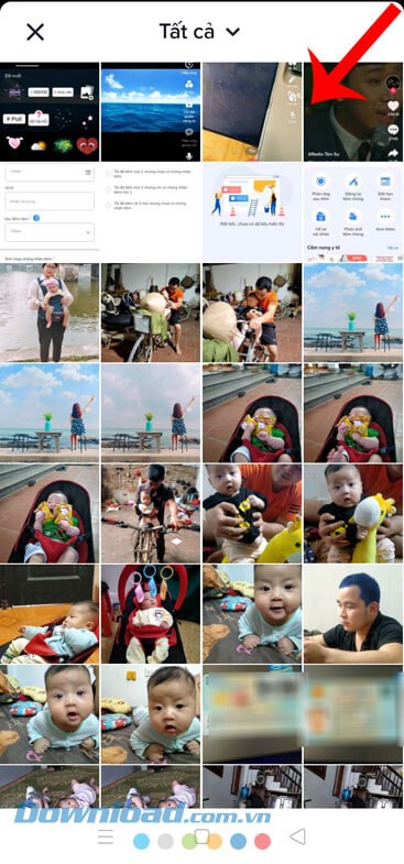 Chọn hình ảnh video