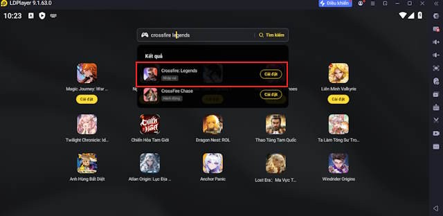 Cách tải và chơi Crossfire: Legends trên PC bằng giả lập LDPlayer