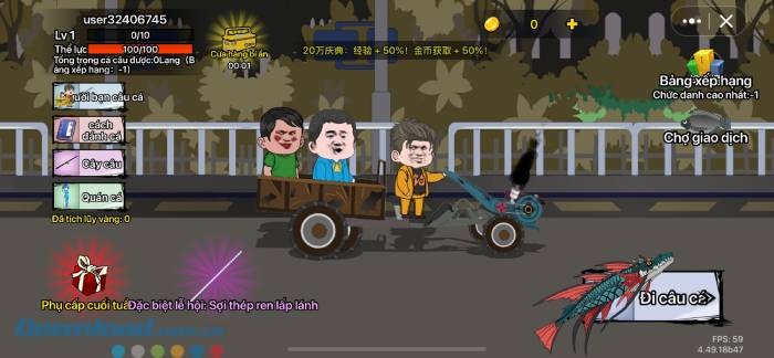 Game câu cá thư giãn - Câu Cá Vạn Cân