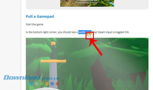 Nhấp chuột vào biểu tượng tiện ích Mochi Dictionary