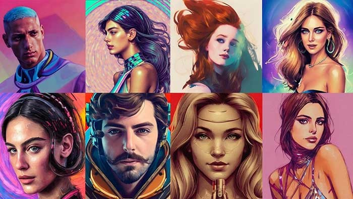 Lensa AI biến cách bức ảnh selfie bình thường trở nên độc đáo với nhiều phong cách khác nhau