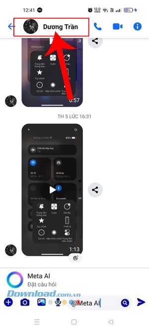 Hướng dẫn tạo chủ đề Messenger bằng AI - Tạo chủ đề Messenger tự động