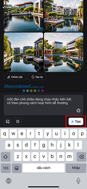 cach tao hinh anh tu van ban bang CapCut AI 10*461334