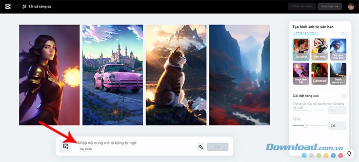 Hướng dẫn tạo ảnh từ chữ viết bằng CapCut AI - Dễ dàng, nhanh chóng