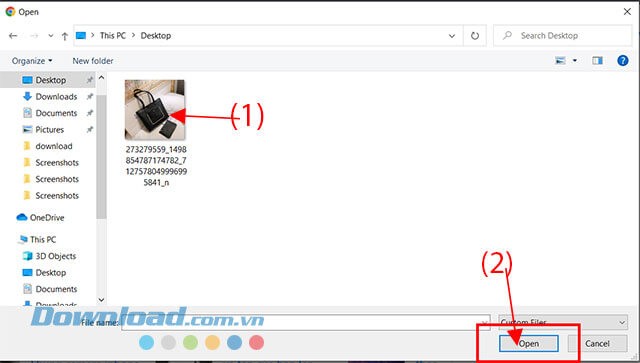 Mở hình ảnh sản phẩm bất kỳ