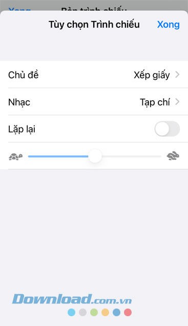 Chỉnh sửa bản trình chiếu