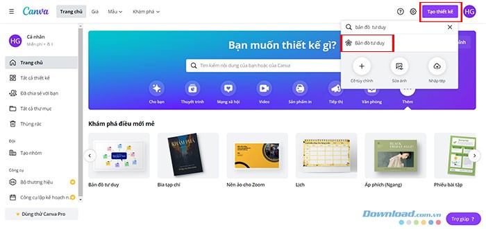 Hướng dẫn tạo sơ đồ tư duy bằng Canva | Dễ dàng, nhanh chóng