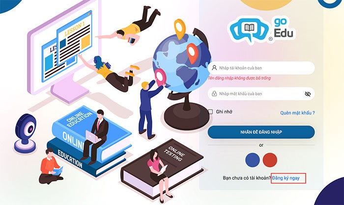 Hướng dẫn tạo tài khoản IOE cho phụ huynh - Chi tiết và nhanh chóng