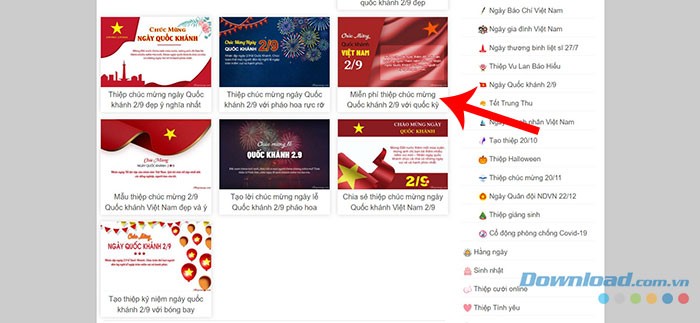 Tạo Thiệp Mừng Ngày Quốc Khánh 2/9 Online Đơn Giản