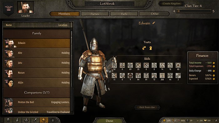 Hướng dẫn tạo vương quốc trong Mount & Blade 2: Bannerlord