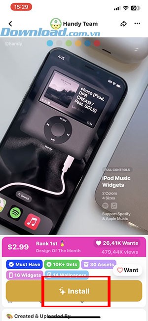 iPod widget 5*396608