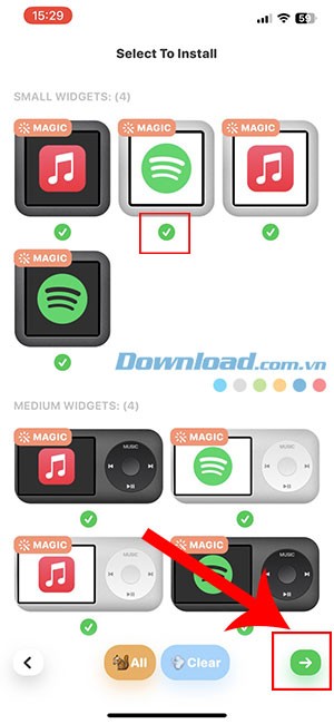 iPod widget 6*396610