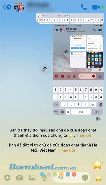 Đã thay đổi chủ đề theo thời gian