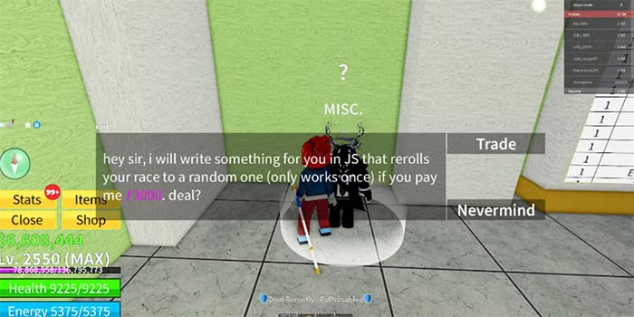 Cách Thay Đổi Chủng Tộc Trong Blox Fruits - Hướng Dẫn Chi Tiết