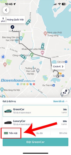 Taxi Xanh SM them phuong thuc thanh toan 6*410784