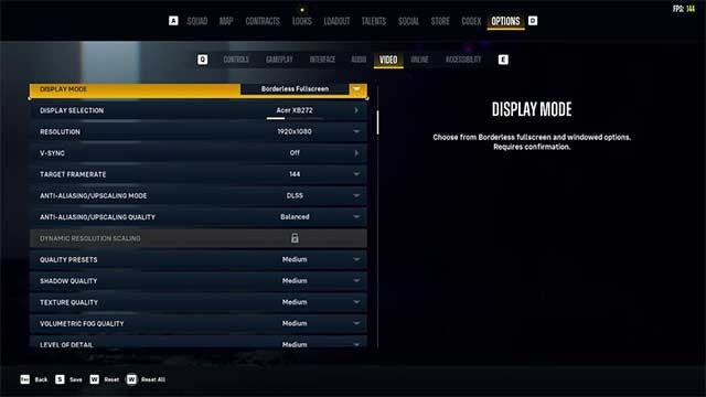 Thiết lập cài đặt cho Suicide Squad Kill the Justice League