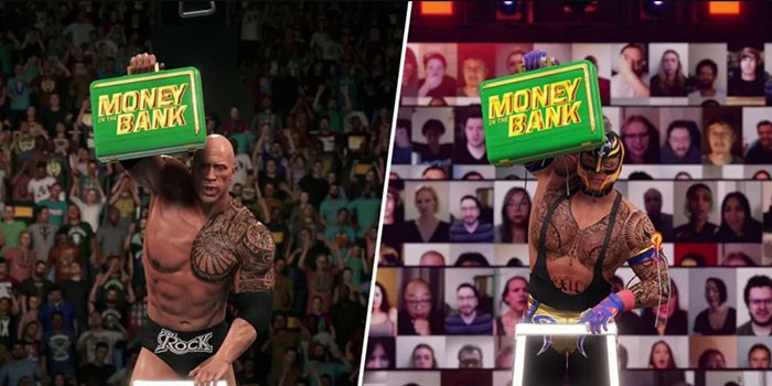 Trận đấu với thang và vali tiền Money in the Bank là biểu tượng của WWE
