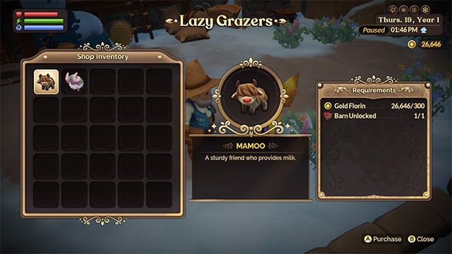 Chăm sóc Mamoo trong chuồng để lấy sữa