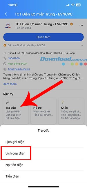 tra cuu lich cat dien 11*414902