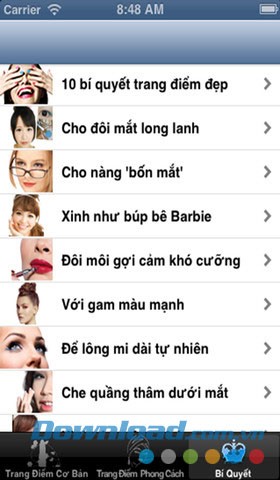 Hướng dẫn trang điểm for iOS