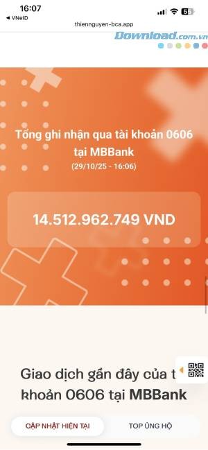 ung ho dong bao vung lu tren VNeID 4*543019