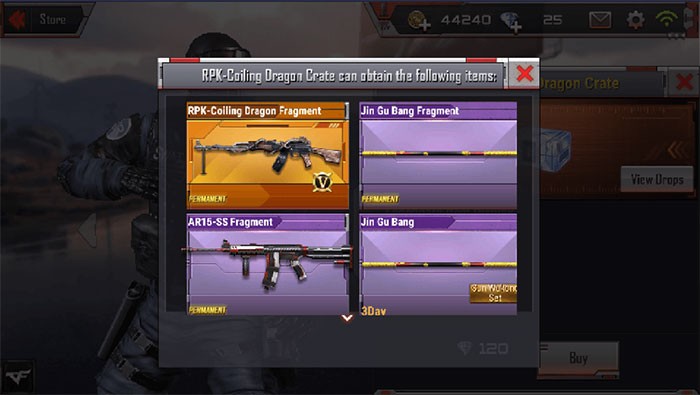 Crossfire: Legends - Hướng dẫn về Vật phẩm