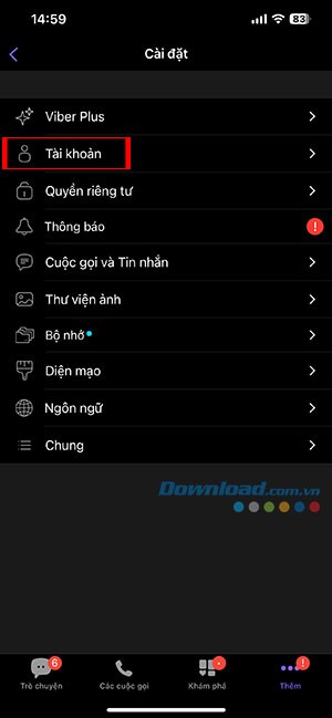 cach xoa tai khoan Viber 2*459386