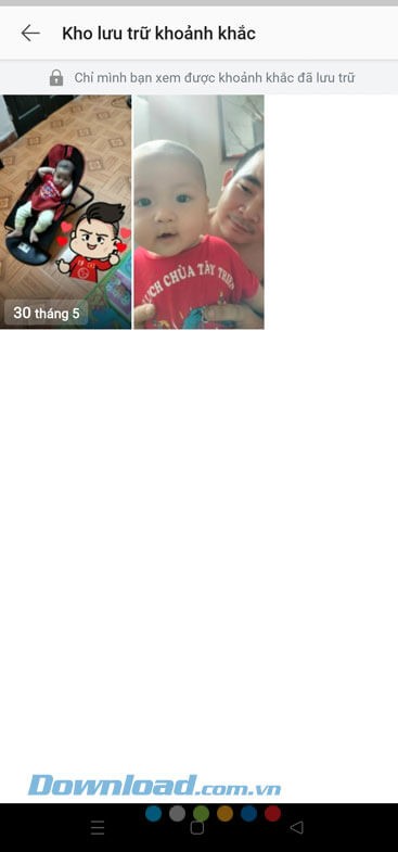 Toàn bộ khoảnh khắc trên Zalo