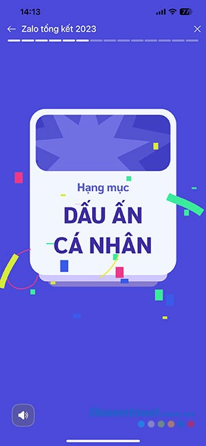 cach xem tong ket hoat dong Zalo 2023 7*452394