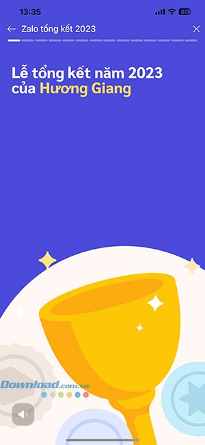 cach xem tong ket hoat dong Zalo 2023 2*452400