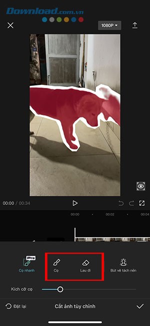 xoa nen video CapCut dien thoai 9*426281