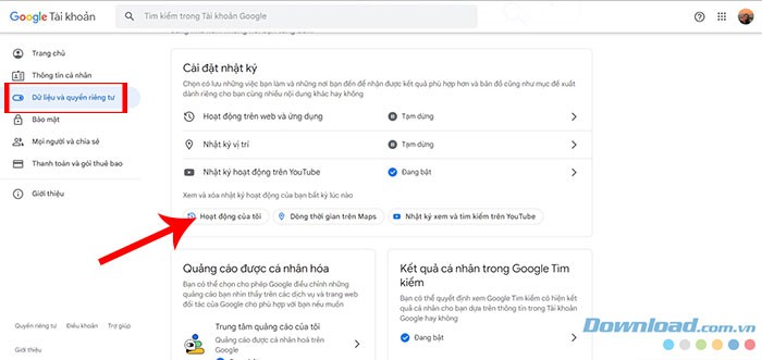 Hướng dẫn xóa lịch sử tìm kiếm Google đơn giản, nhanh chóng