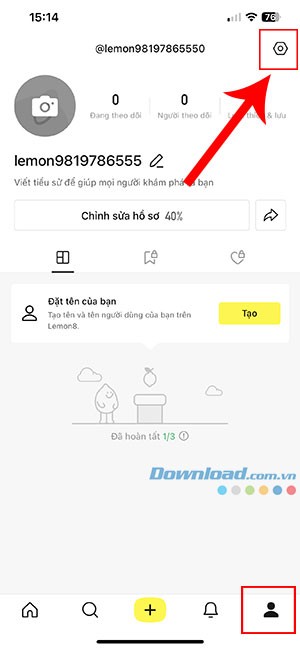 Hướng dẫn xóa tài khoản Lemon8 đơn giản, nhanh chóng