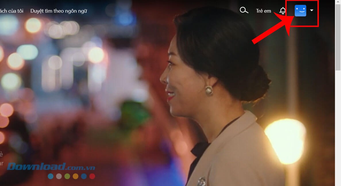 Nhấp chuột vào biểu tượng thành viên