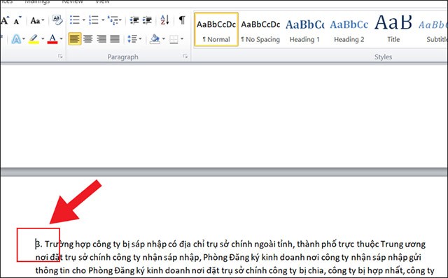 Dùng phím Backspace