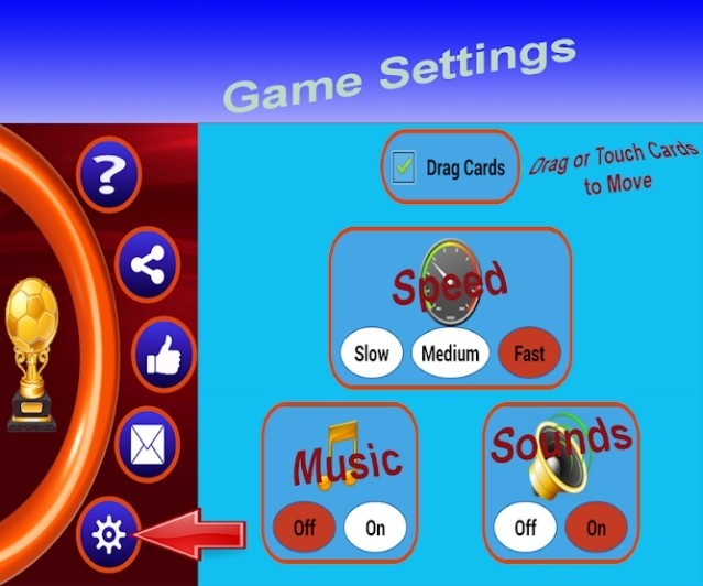 Tùy chỉnh thiết lập trò chơi