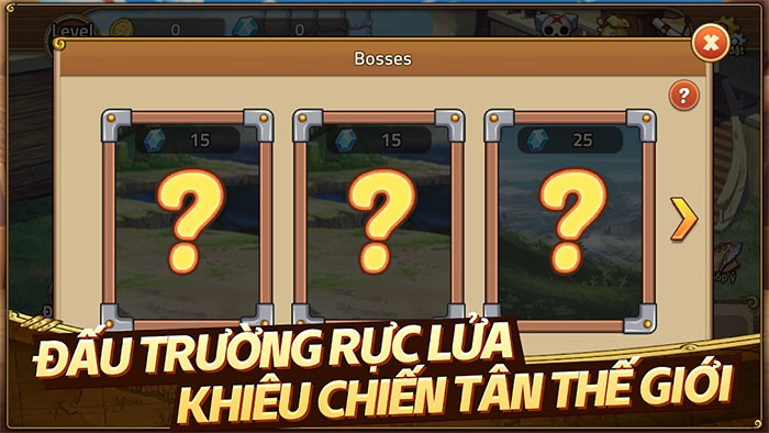 Game chiến thuật Huyền Thoại Hải Tặc cho Android