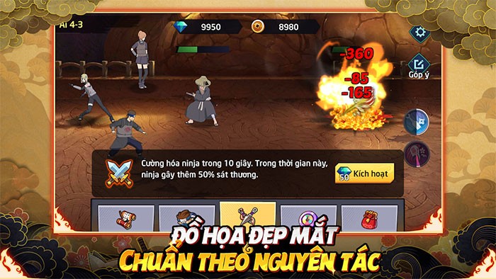 Game Huyền Thoại Nhẫn Giả cho iOS