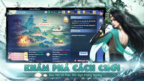 Khám phá nhiều cách chơi khác nhau