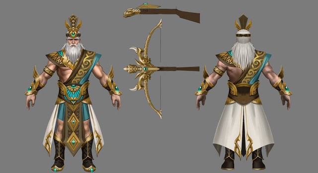 Nhân vật An Dương Vương trong game Huyết Chiến Thiên Hạ