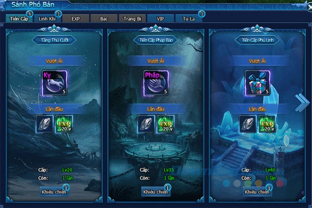 Hệ thống phó bản