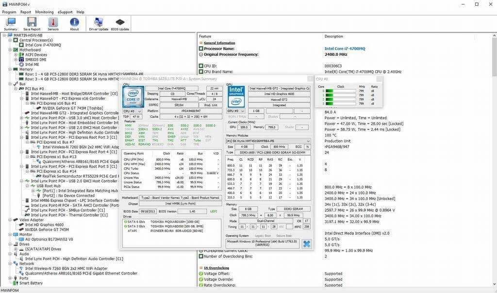 Cập nhật HWiNFO 6.26