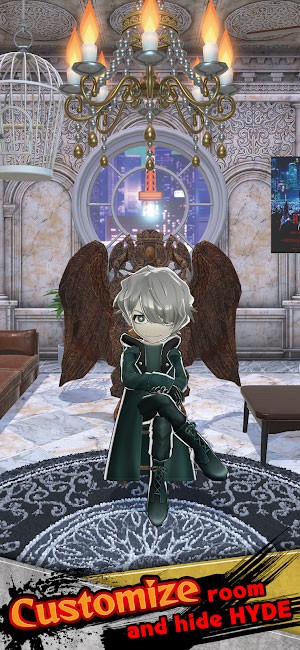 Tùy chỉnh phòng cho nhân vật