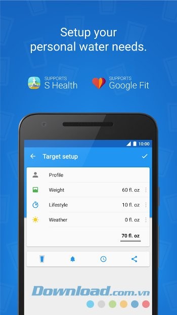Tùy biến ứng dụng với Hydro Coach