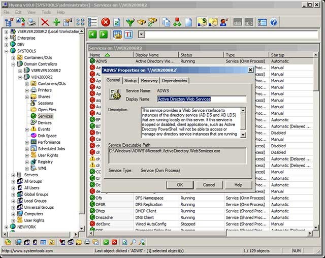 Hyena sử dụng giao diện kiểu Explorer cho tất cả các hoạt động