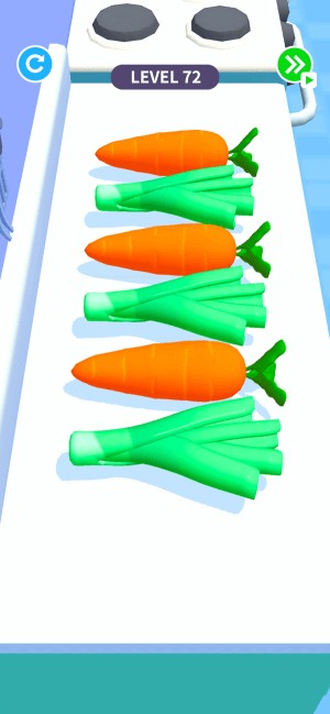 Làm đầu bếp thái rau củ quả